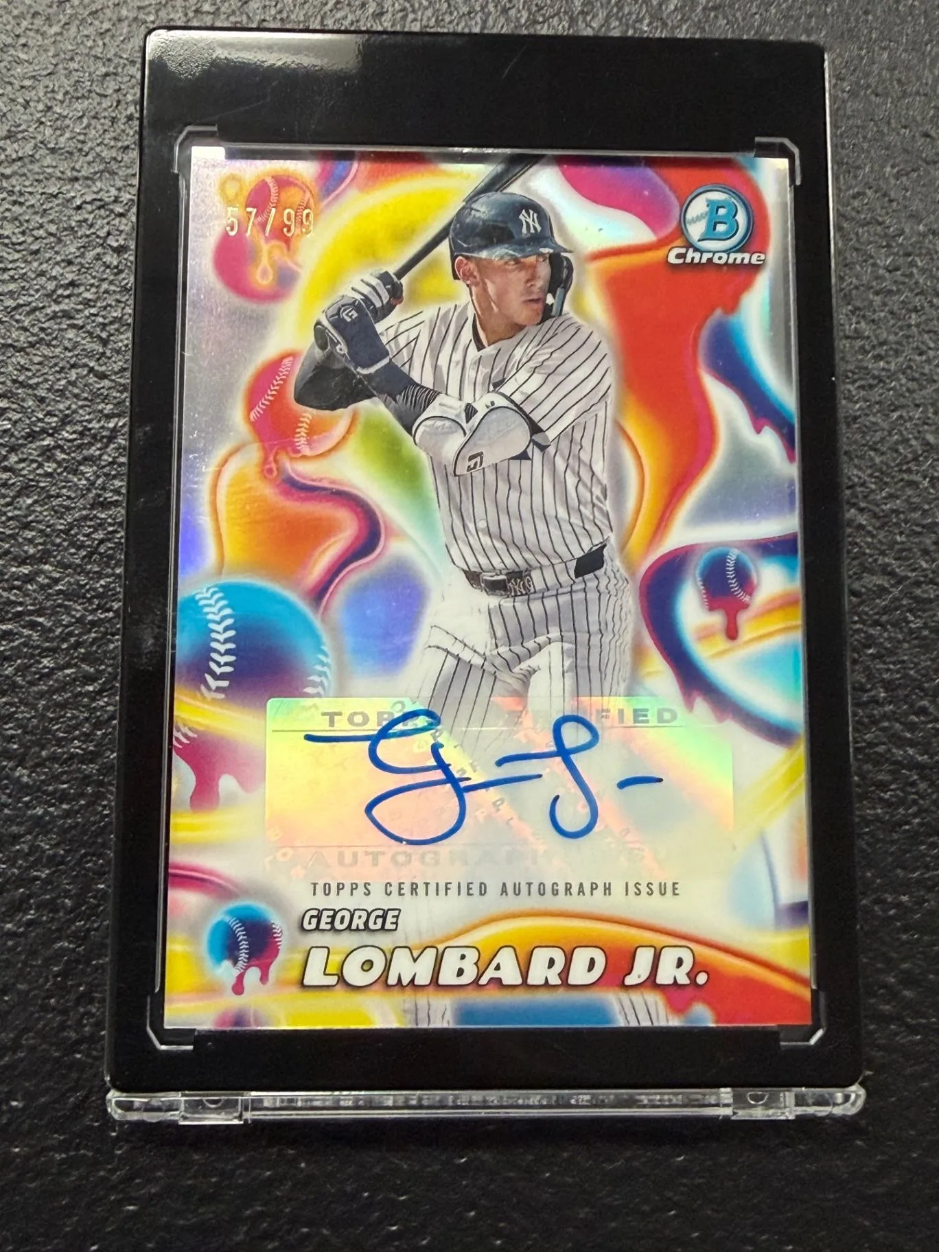 George Lombard Jr. card front