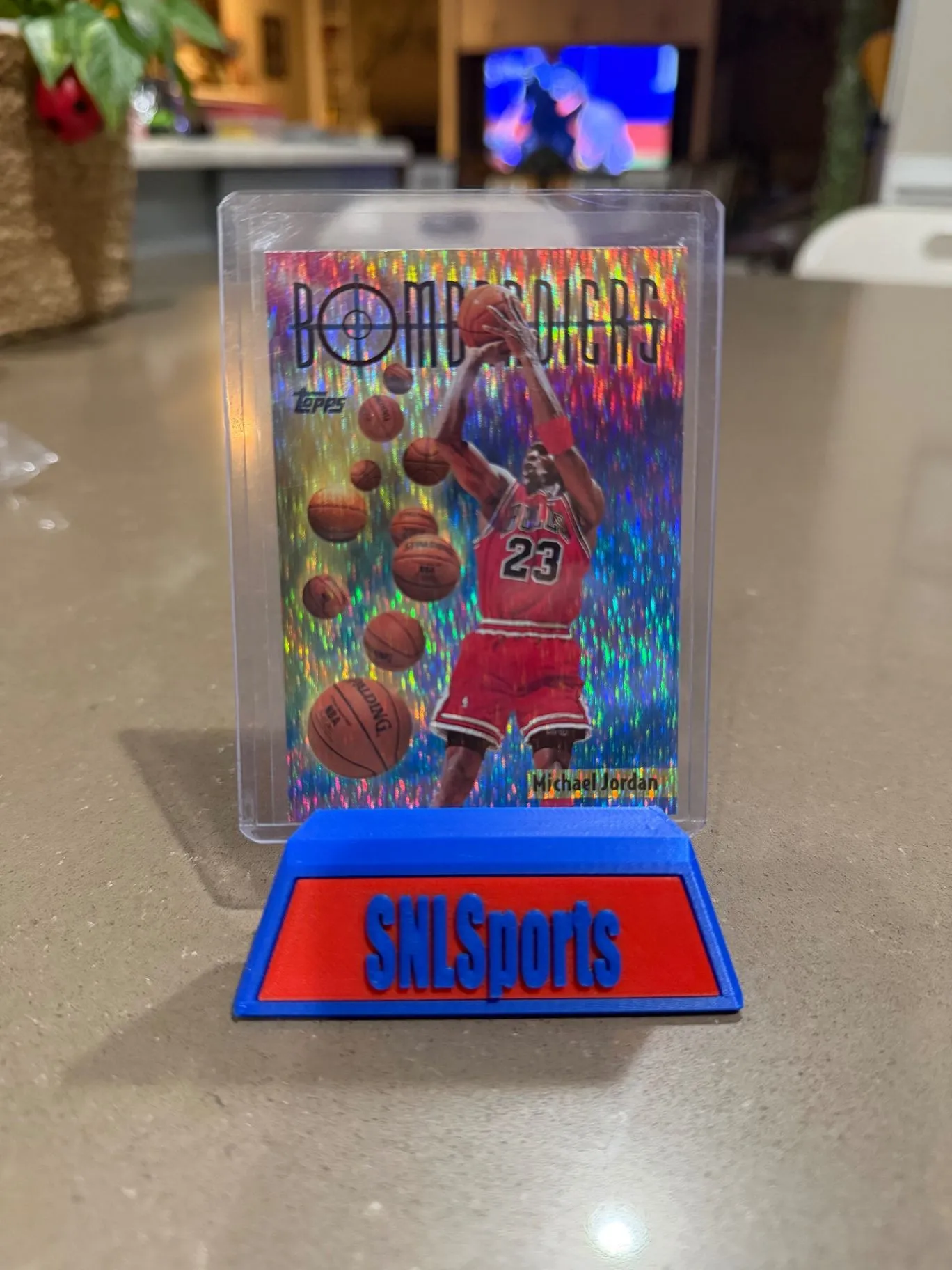 Michael Jordan card front