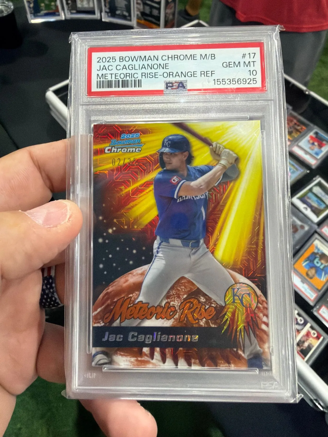Jac Caglianone card front